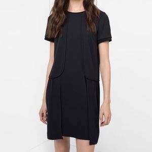 COMPTOIR DES COTONNIERS  FLUID BLACK DRESS